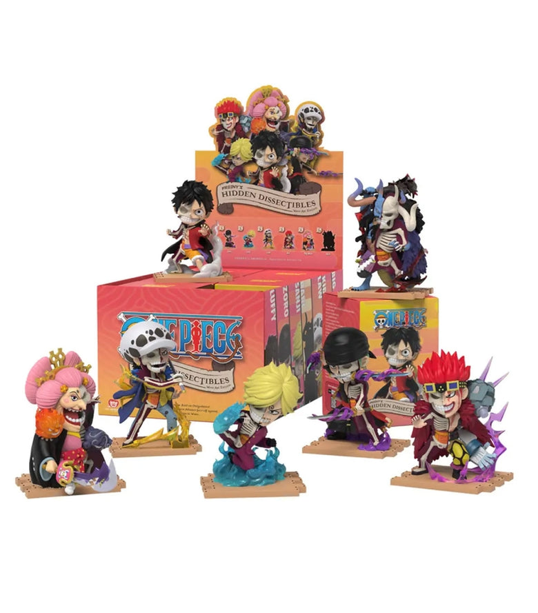 Mighty Jaxx | Figuras One Piece (10 cm) Freeny's Hidden Dissectibles: Wano Arc Edition