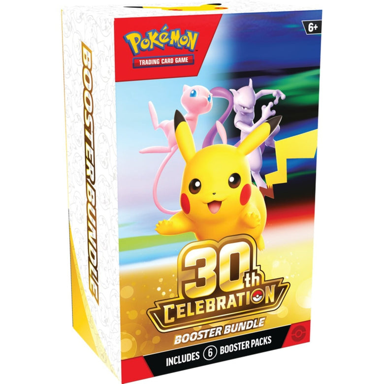 Pokémon TCG · Celebración 30.º Aniversario — Booster Bundle 6 sobres (Español)