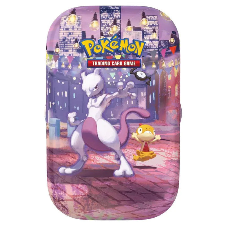 Pokémon TCG · Celebración 30.º Aniversario — Mini Tin Mewtwo (Español)