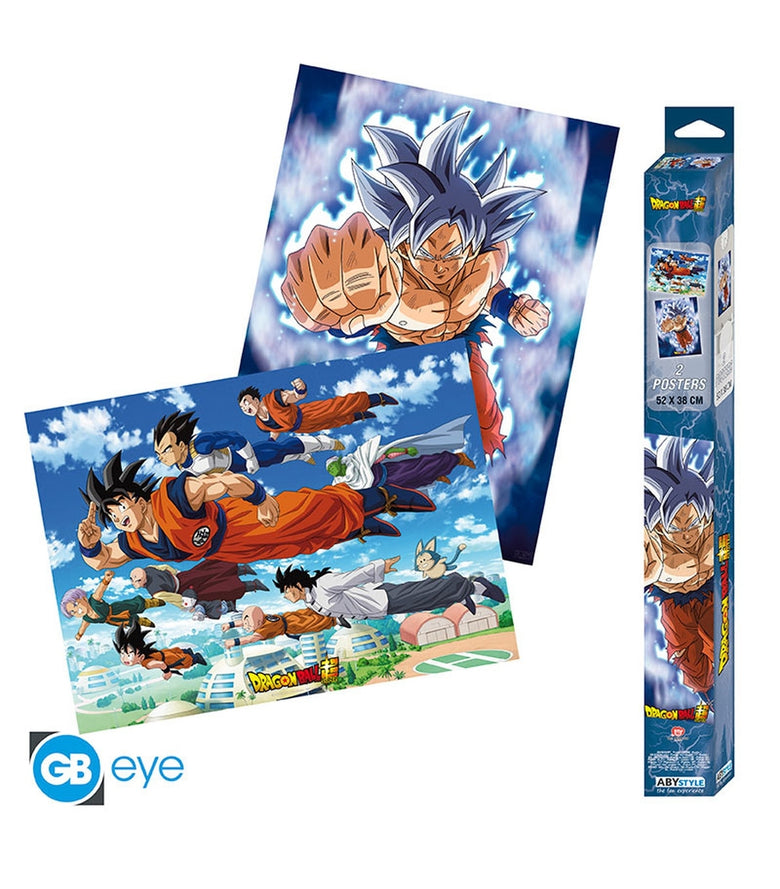 Póster Goku y Amigos 52x38 Dragon Ball