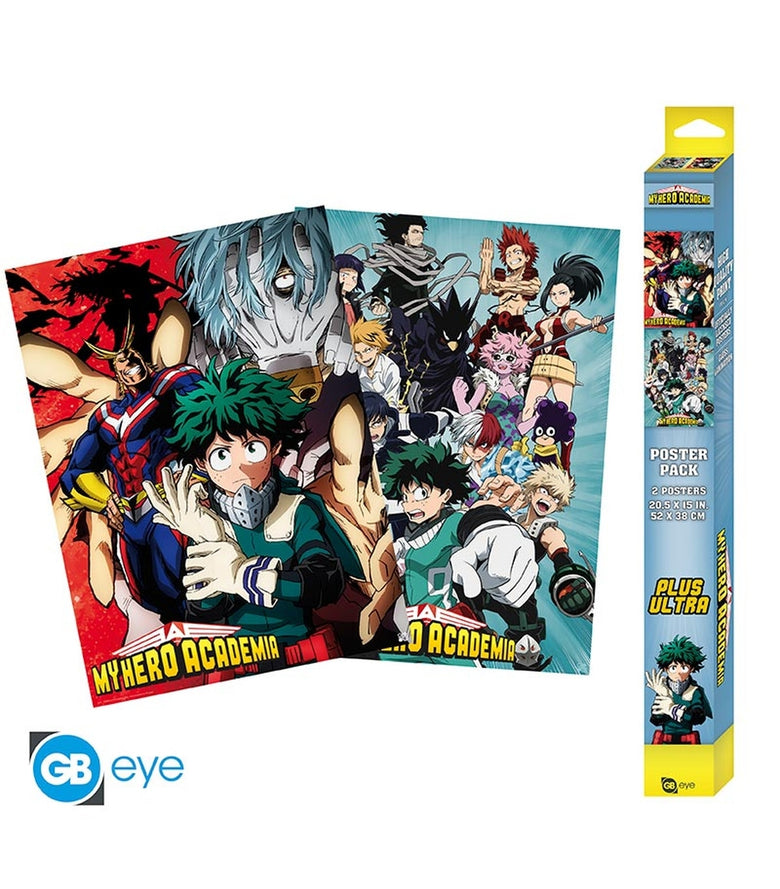 Póster Ilustraciones 52x38 My Hero Academia