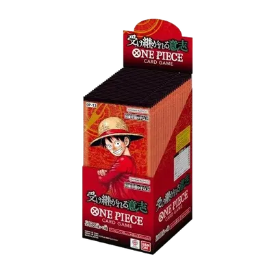 One Piece | Caja 24 Sobres Carrying on His Will OP-13
