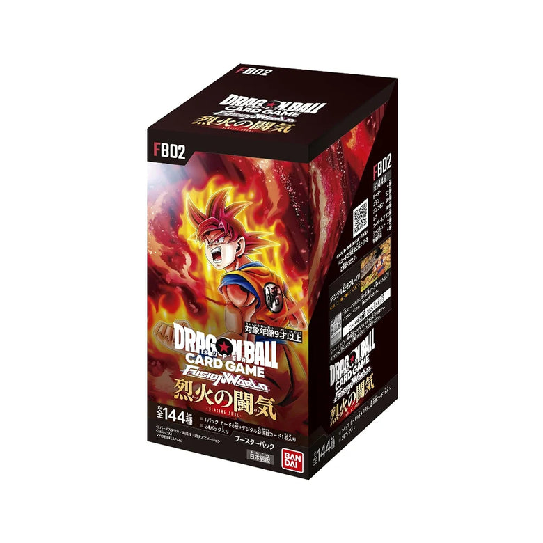 Dragon Ball Fusion World | Caja de Sobres FB02 Blazing Aura