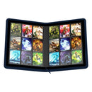 Álbum Ultimate Guard Zipfolio 360 18-Pocket Xenoskin Azul
