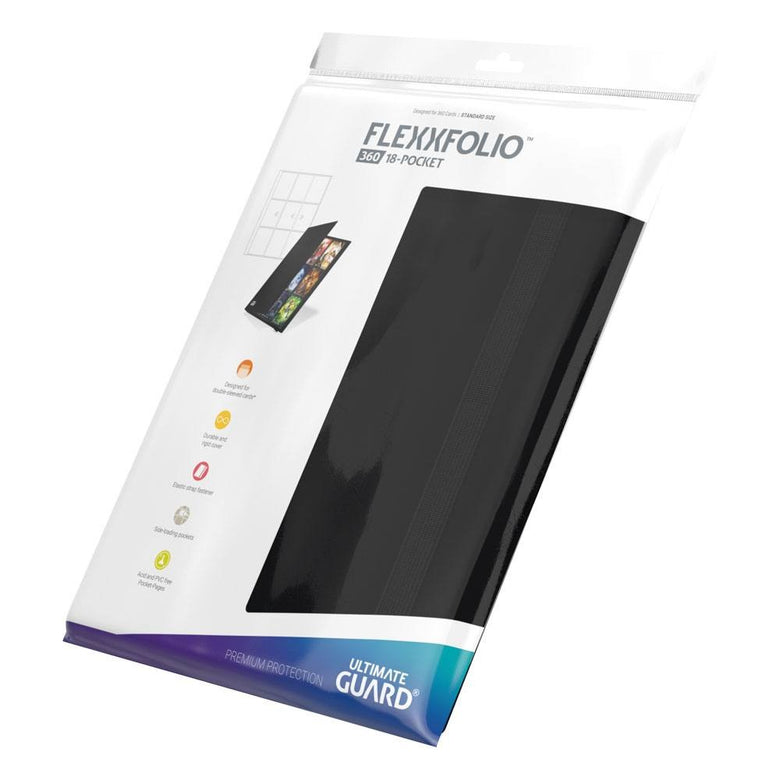Álbum Ultimate Guard Flexxfolio 360 18-Pocket Negro