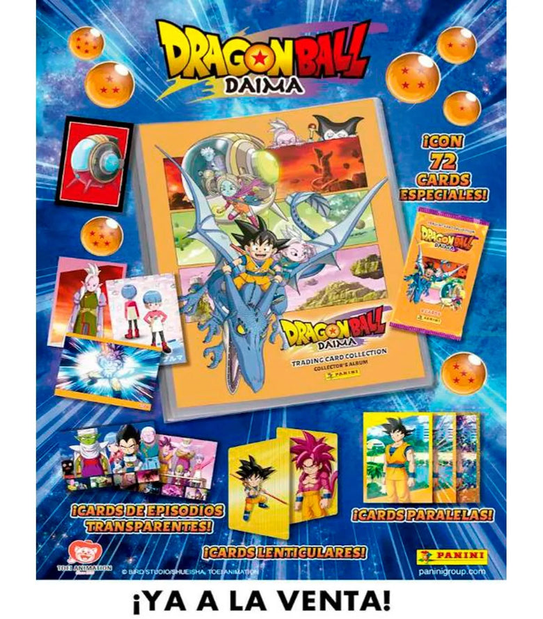 Panini | Caja de 50 Sobres Dragon Ball DAIMA