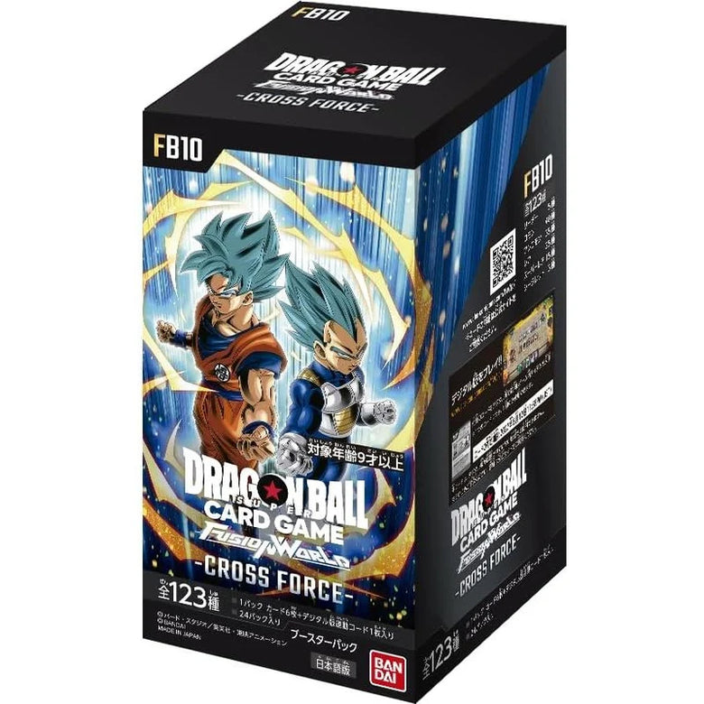 Dragon Ball Fusion World | Caja de Sobres FB10 Cross Force
