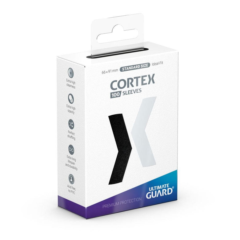 Fundas Ultimate Guard Cortex Tamaño Estándar (100 uds) - Negro