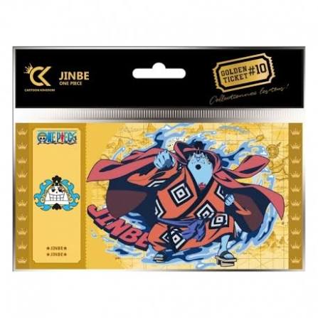 Golden Ticket Jinbe - Sobre individual One Piece