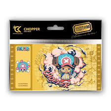 Golden Ticket Chopper - Sobre individual One Piece