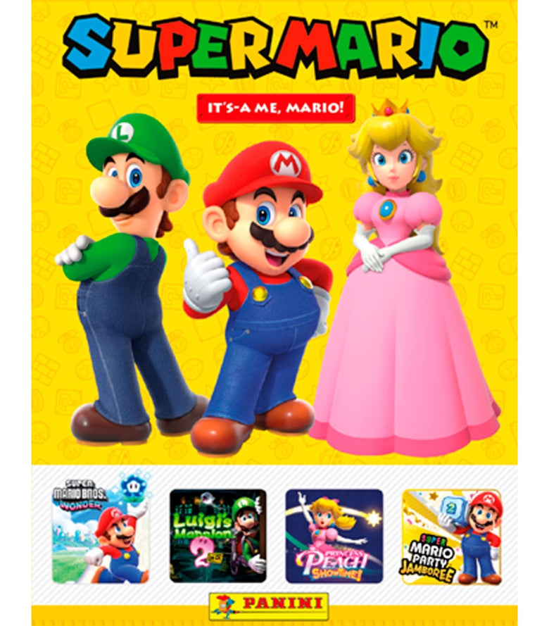 Panini Super Mario 2026 It's-a Me, Mario - Álbum + 4 sobres
