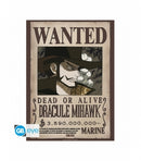 Póster Carteles de Recompensa de Mihawk y Crocodile 52x38 One Piece