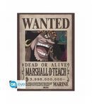 Póster Carteles de Recompensa de Shanks y Barbanegra 52x38 One Piece