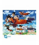 Póster Goku y Amigos 52x38 Dragon Ball