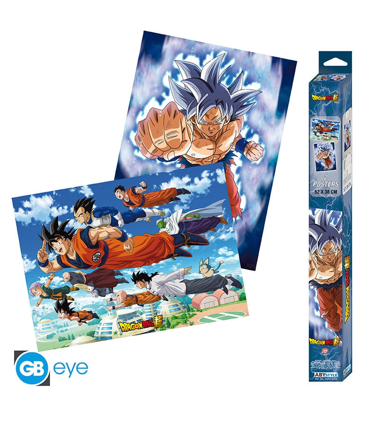 Póster Goku y Amigos 52x38 Dragon Ball