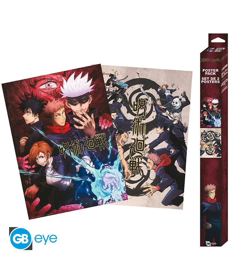 Póster Grupo y Escuelas 52x38 Jujutsu Kaisen