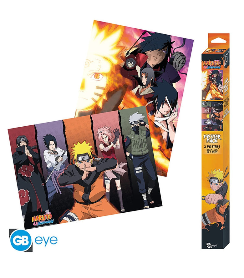 Póster Grupos 52x38 Naruto