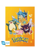 Póster Personajes Coloridos 52x38 Pokémon