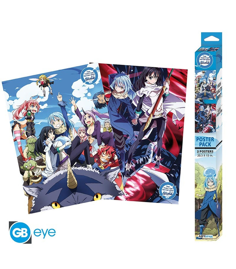 Póster Serie 2 52x38 That Time I Got Reincarnated as a Slime