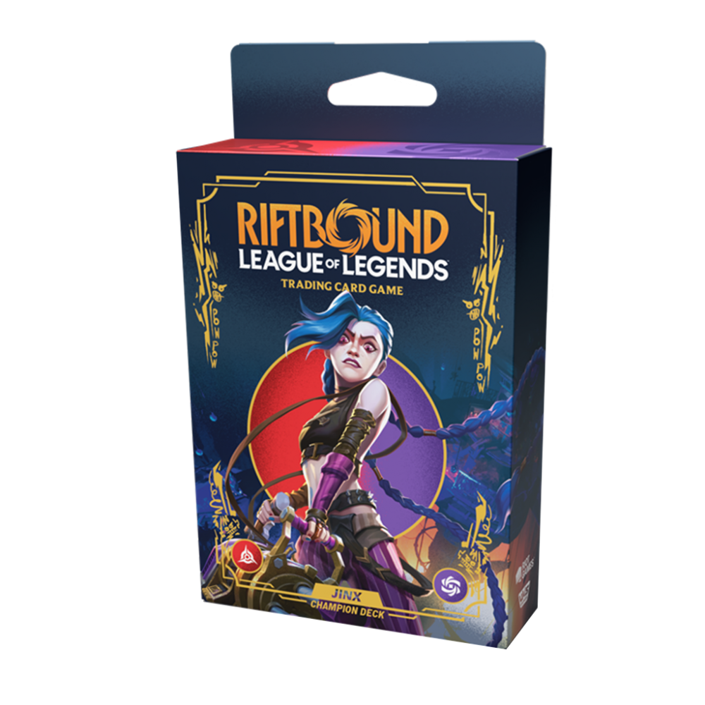 Riftbound TCG | Origins Display 4 Champion Decks — Jinx