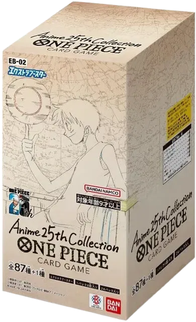 One Piece | Caja 24 Sobres Anime 25th Collection EB-02