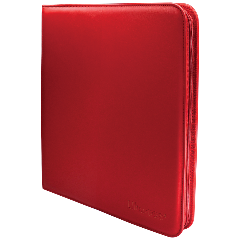 Carpeta PRO-Binder Zippered 12 bolsillos Rojo - Ultra Pro